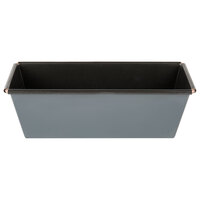 Matfer Bourgeat 331097 Exopan Steel Non-Stick Flared Bread Loaf Pan - 8 5/8" x 3 1/4" x 3"