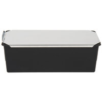 Matfer Bourgeat 345836 Exoglass 2 LBS Non-Stick Pullman Bread Loaf Pan with Lid - 11 1/4" x 4" x 4 1/4"