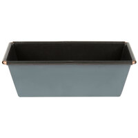 Matfer Bourgeat 331095 Exopan Steel Non-Stick Flared Bread Loaf Pan - 7 1/16" x 2 3/4" x 2 1/2"