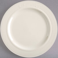 Homer Laughlin from Steelite International HL6071000 9" Ivory (American White) China Plate - 24/Case