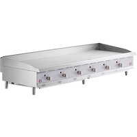 Cooking Performance Group GT-CPG-72-NL 72" Gas Countertop Griddle with Thermostatic Controls - 180,000 BTU