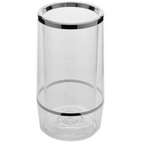 American Metalcraft AWC49 3" x 5" x 9" Clear Acrylic Wine Cooler