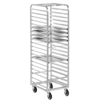Channel 401A 20 Pan End Load Aluminum Sheet / Bun Pan Rack - Assembled