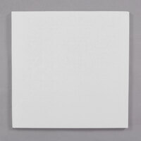 Enjay 1/2-16SW12 16" Fold-Under 1/2" Thick White Square Cake Drum