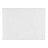 Enjay 1/2-1331834W12 18 3/4" x 13 3/4" Fold-Under 1/2" Thick Half Sheet White Cake Board