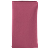 Intedge Mauve 100% Polyester Cloth Napkins, 20" x 20" - 12/Pack