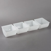 Choice 1.5 Pint Condiment Dispenser Insert - 4/Pack