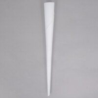 Carnival King White Cotton Candy Cone - 4,000/Case