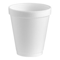 Dart 8J8 8 oz. White Foam Cup - 25/Pack