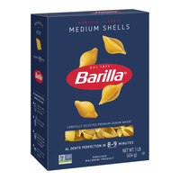 Barilla 1 lb. Medium Shells Pasta - 12/Case