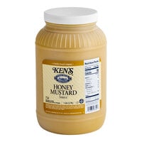 Ken's Foods 1 Gallon Honey Mustard Sauce - 4/Case