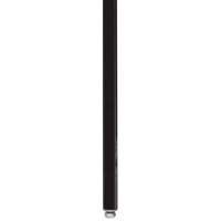 Metro 7PBL Stationary Super Erecta SiteSelect 7" Black Post