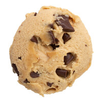 David's Cookies 3 oz. Preformed Classic Chocolate Chunk Cookie Dough - 120/Case