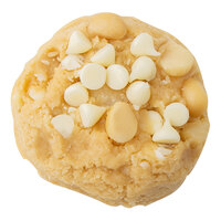 David's Cookies Decadent Vanilla Chip Macadamia Nut Cookie Dough 4.5 oz. - 80/Case