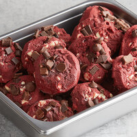 David's Cookies Decadent Red Velvet Cookie Dough 4.5 oz. - 80/Case