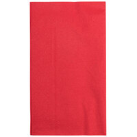 Hoffmaster Red 15" x 17" 2-Ply Paper Dinner Napkin - 1000/Case