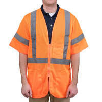 Cordova Cor-Brite Orange Class 3 High Visibility Mesh Safety Vest - XXXL