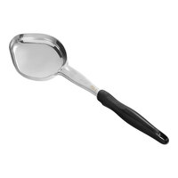 Vollrath 6412820 Jacob's Pride 8 oz. Black Solid Oval Spoodle® Portion Spoon