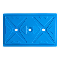 CaterGator Blue Full Size Ice Board for Food Pan Carriers - 20 3/4" x 12 3/4" x 1 1/2"
