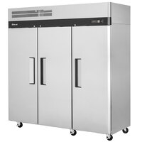 Turbo Air M3F72-3-N M3 Series 78" Solid Door Reach In Freezer