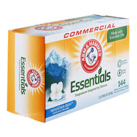 Arm & Hammer 144-Count Essentials Mountain Rain Dryer Sheets - 6/Case