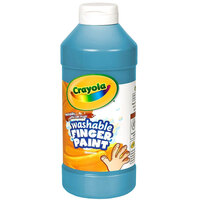 Crayola 551316042 16 oz. Blue Washable Finger Paint