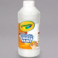 Crayola 551316053 16 oz. White Washable Finger Paint