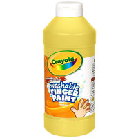 Crayola 551316034 16 oz. Yellow Washable Finger Paint