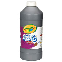 Crayola 543115051 Artista II 16 oz. Black Washable Tempera Paint