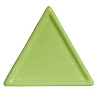 G.E.T. Enterprises DT200-MOD-LM Bugambilia Smooth MOD Finish Lime Resin-Coated Aluminum 4 1/2" XXS Triangle Disc Platter