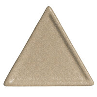 G.E.T. Enterprises DT201-MOD-S Bugambilia Smooth MOD Finish Sand Granite Resin-Coated Aluminum 6" Triangle Buffet Platter