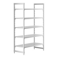 Cambro CPU245484V5PKG Camshelving® Premium Shelving Unit with 5 Vented Shelves 24" x 54" x 84"