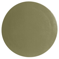 G.E.T. Enterprises DR001WG Bugambilia 12" Classic Textured Finish Willow Green Resin-Coated Aluminum XS Round Disc