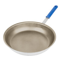 Vollrath ES4014 Wear-Ever 14" Aluminum Non-Stick Fry Pan with Rivetless Interior, PowerCoat2 Coating, and Blue Cool Handle