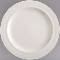 Homer Laughlin from Steelite International HL6051000 7 1/4" Ivory (American White) China Plate - 36/Case