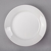 Libbey 999023118 Rigel Constellation 6 3/8" Round Lunar Bright White Porcelain Plate - 36/Case