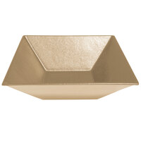 G.E.T. Enterprises BSD16LT Bugambilia 13.5 Qt. Classic Textured Finish Latte Resin-Coated Aluminum XL Deep Square Bowl