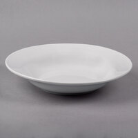 Libbey 999023740 Rigel Constellation 11 oz. Lunar Bright White Porcelain Rim Deep Soup Bowl - 24/Case