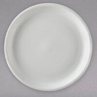 Libbey 999023150 Rigel Constellation 9" Round Lunar Bright White Porcelain Pellet / Induction Plate - 24/Case