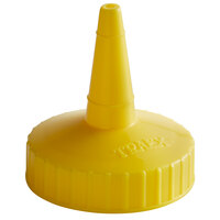 Vollrath 2813-08 Traex® Yellow Single Tip Standard Bottle Cap