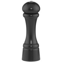 Chef Specialties 08355 Professional Series Customizable Windsor Ebony Finish Salt / Pepper Shaker - 8"