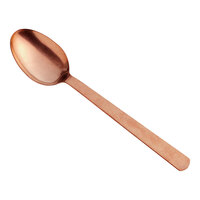 American Metalcraft BVHSP 13 1/4" Hammered Bronze Vintage Solid Spoon