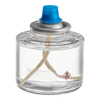 Leola Candle 24 Hour "Smokeless" Clear Liquid Candle Fuel Cartridge - Not for Home Consumer Use - 72/Case