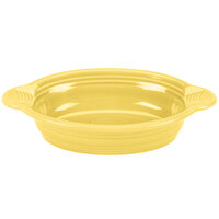 Fiesta® Dinnerware from Steelite International HL587320 Sunflower 13 oz. Oval China Baker / Casserole Dish - 4/Case