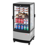 Turbo Air CRT-77-2R-N 17" Diamond Show Case Glass Sided Pass-Thru Countertop Display Refrigerator