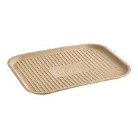 EcoChoice 14" x 18" Molded Fiber / Pulp Rectangle Tray - 100/Case