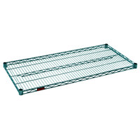 Eagle Group 24" Wide Valu-Gard NSF Green Epoxy Wire Shelf