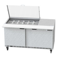 Beverage-Air SPE60HC-18M-CL Elite 60" 2 Door Mega Top Refrigerated Sandwich Prep Table