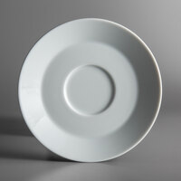 Schonwald 9406918 Connect 6 1/4" Continental White Porcelain Saucer - 12/Case