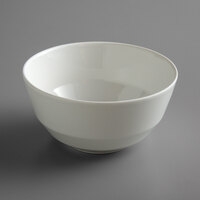 Schonwald 9126572 Allure 7.75 oz. Bone White Porcelain Bowl - 12/Case